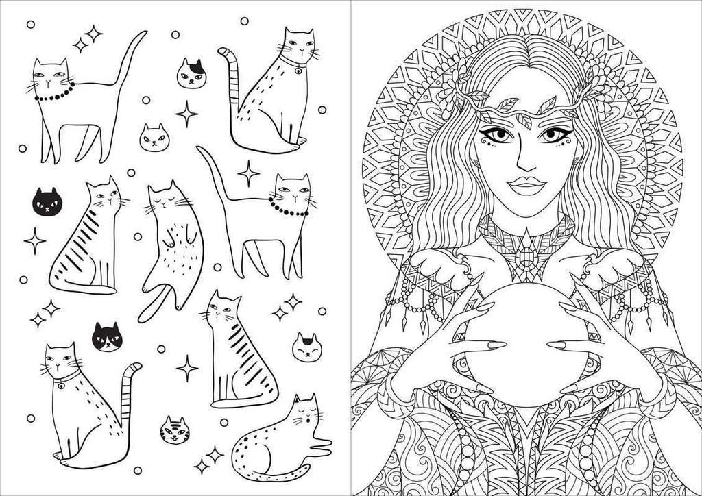 Witchery: Coloring Book by Grace West