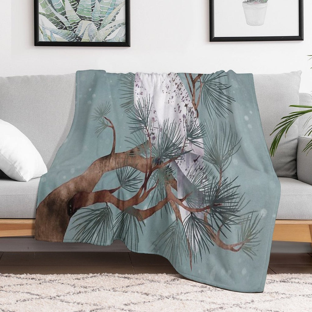 Snowy Throw Blanket | Blankets | Wiccan Center