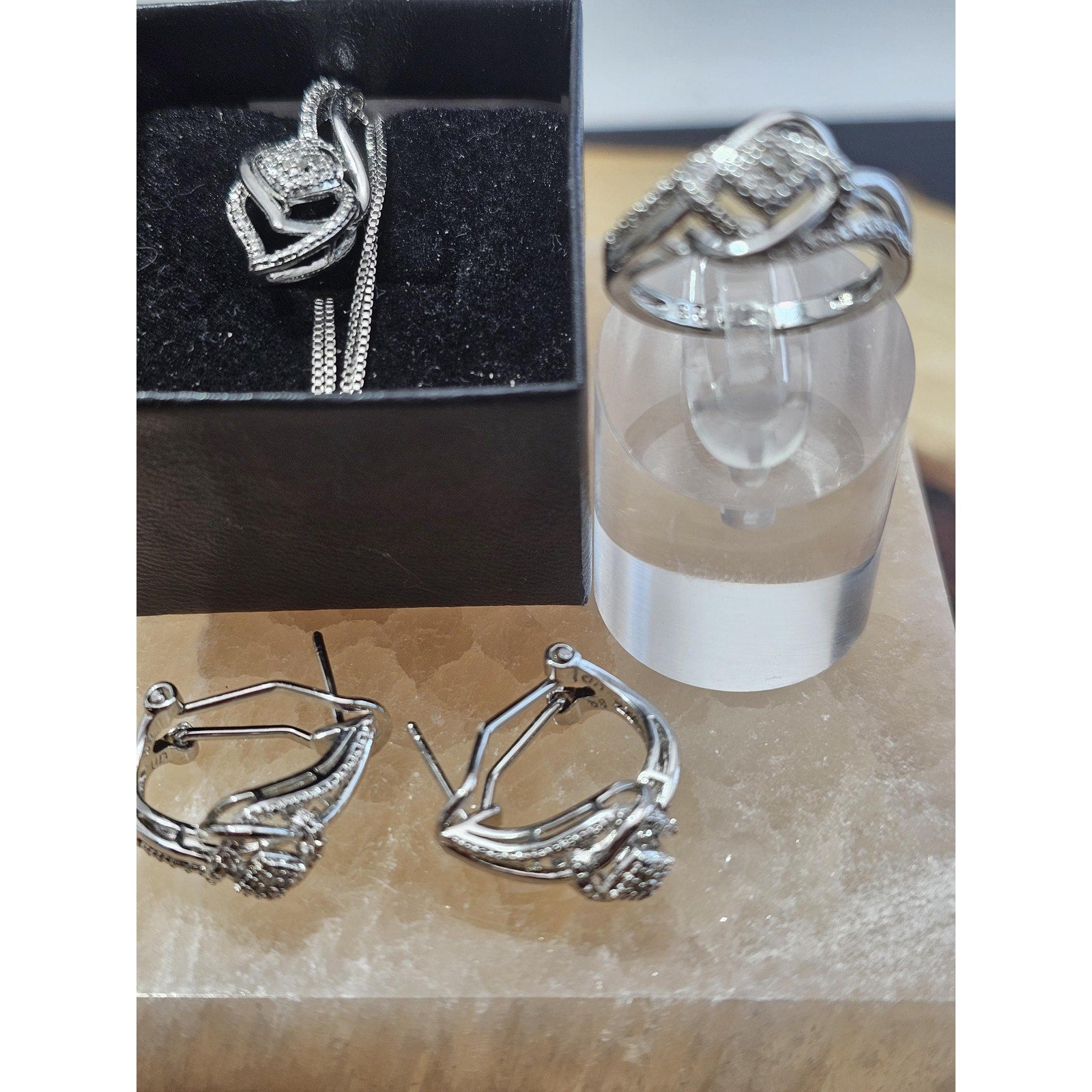 Sterling silver Ring set
