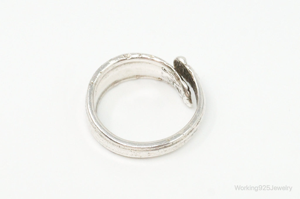 Antique International Sterling Silver "Prelude" Floral Spoon Ring Size 6.5 | Jewelry > Rings | Wiccan Center