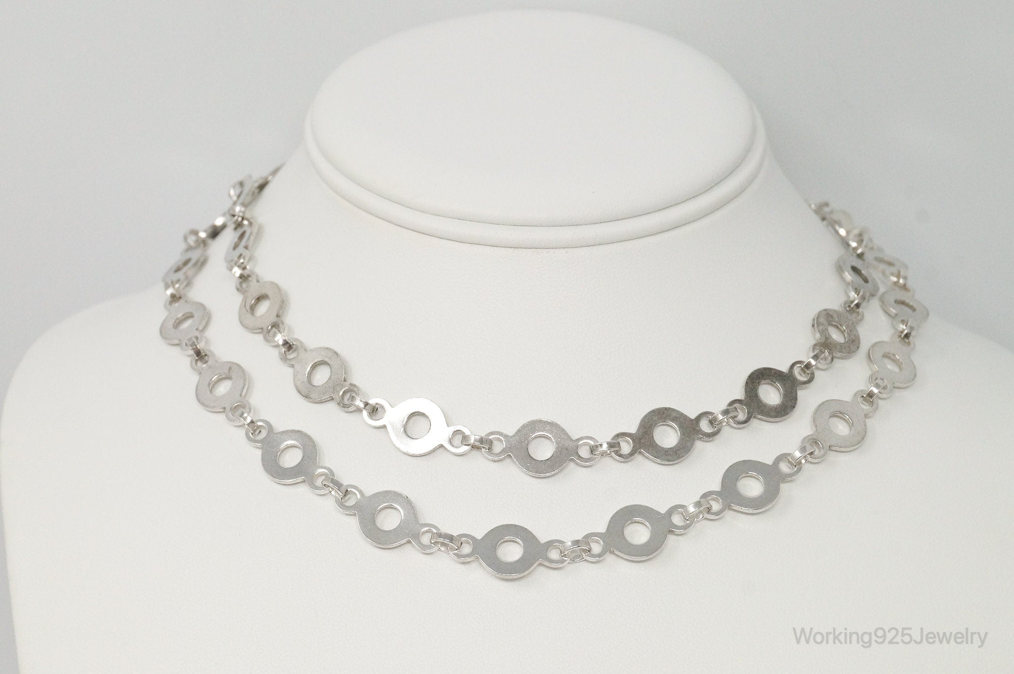 Rare Vintage Norwegian Modernist David Andersen Sterling Silver Necklace | Jewelry > Necklaces > Pendants | Wiccan Center