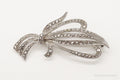 Antique Swedish Hematite 835 Silver Pin Brooch | Jewelry > Brooches, Pins & Clips | Wiccan Center