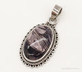 Vintage Large Jasper Sterling Silver Necklace Pendant | Jewelry > Necklaces > Pendants | Wiccan Center