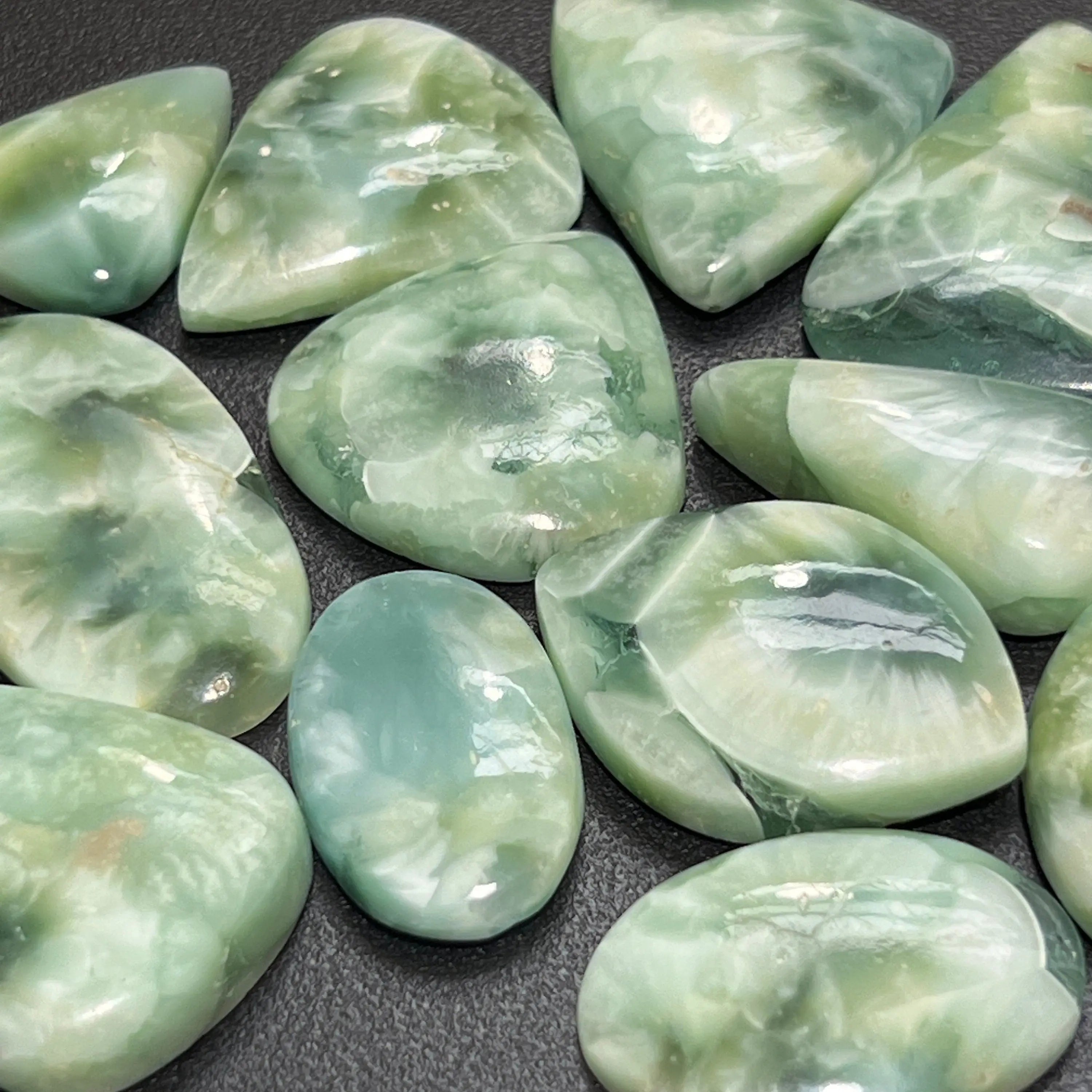 Hemimorphite (Electric Calamine) Cabochons Wholesale | Craft Supplies & Tools > Beads, Gems & Cabochons > Cabochons | Wiccan Center