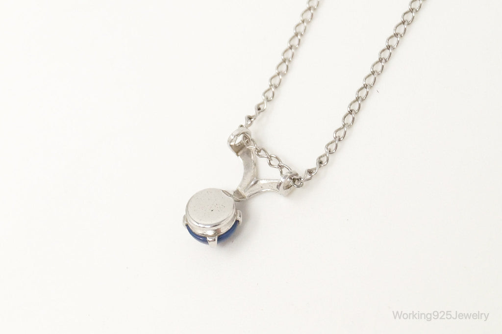 Vintage Star Sapphire Sterling Silver Necklace | Jewelry > Necklaces > Pendants | Wiccan Center