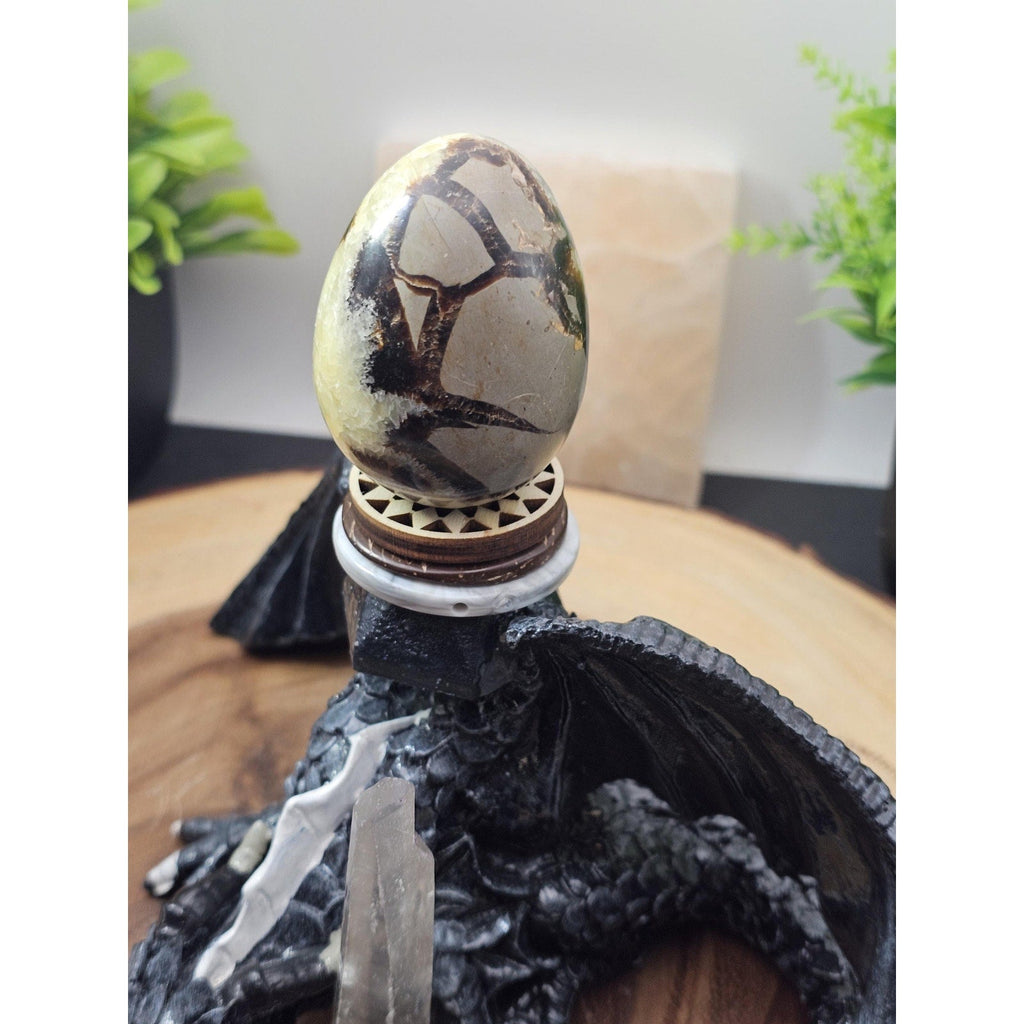 Septarian dragon geode
