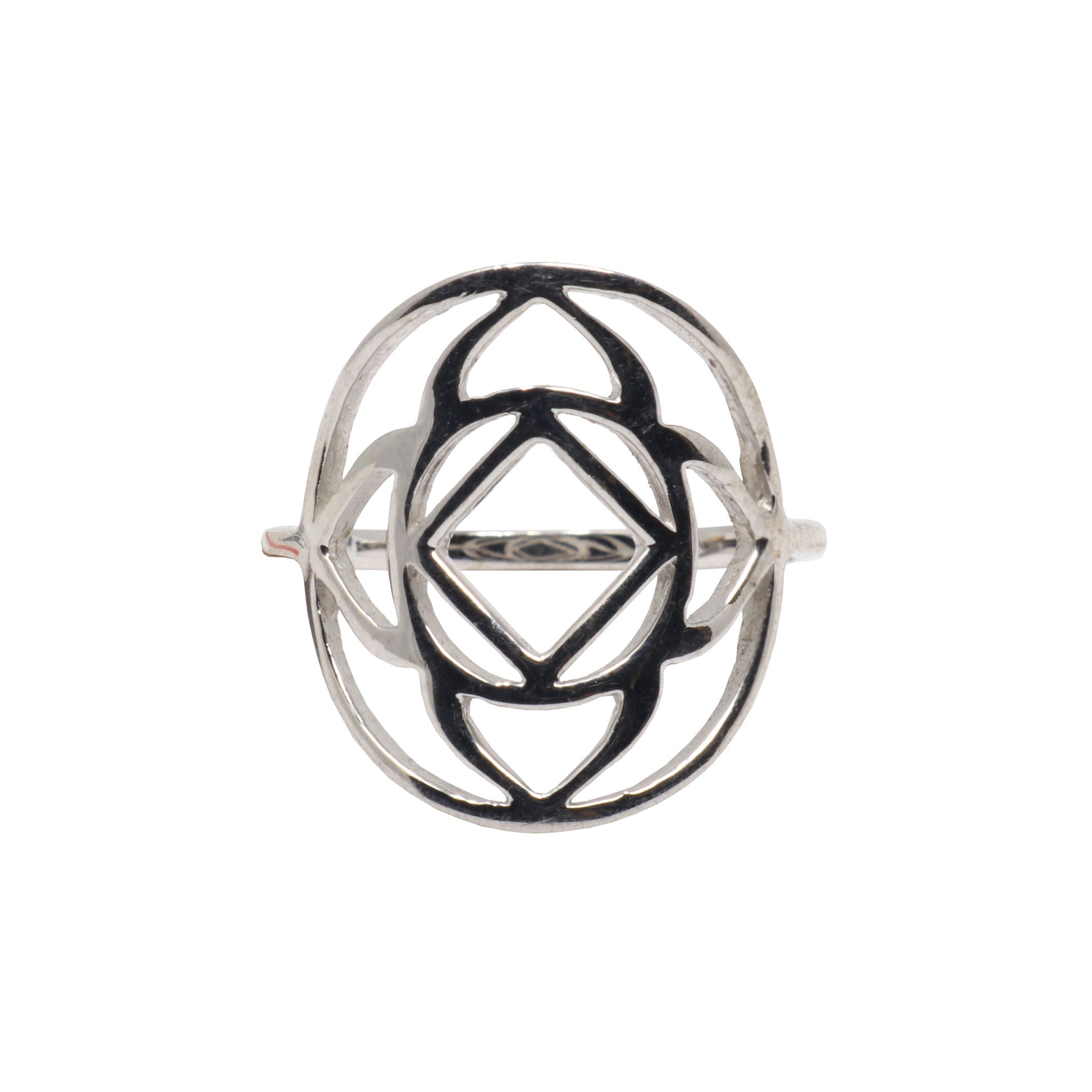 Silver Ring Size 6 - Base Chakra (aka. Root Chakra) | Gemstone Jewelry > Rings | Wiccan Center
