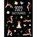 Dog Yoga Planner 2022: For All Your Appointments! Meditation Puppy Yoga Organizer: January-December (12 Months) - Paperback