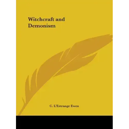 Witchcraft and Demonism - Paperback | Books | Wiccan Center