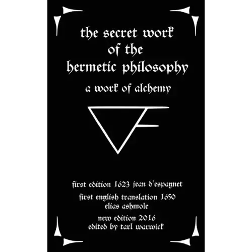 The Secret Work of the Hermetic Philosophy: A Work of Alchemy - Paperback | Books | Wiccan Center