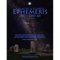 Galactic & Ecliptic Ephemeris 1850 - 1900 Ad - Paperback | Books | Wiccan Center