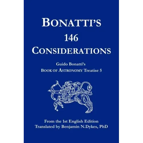 Bonatti's 146 Considerations - Paperback