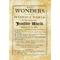 More Wonders of the Invisible World: Or, The Wonders of the Invisible World, Display'd in Five Parts - Hardcover | Books | Wiccan Center