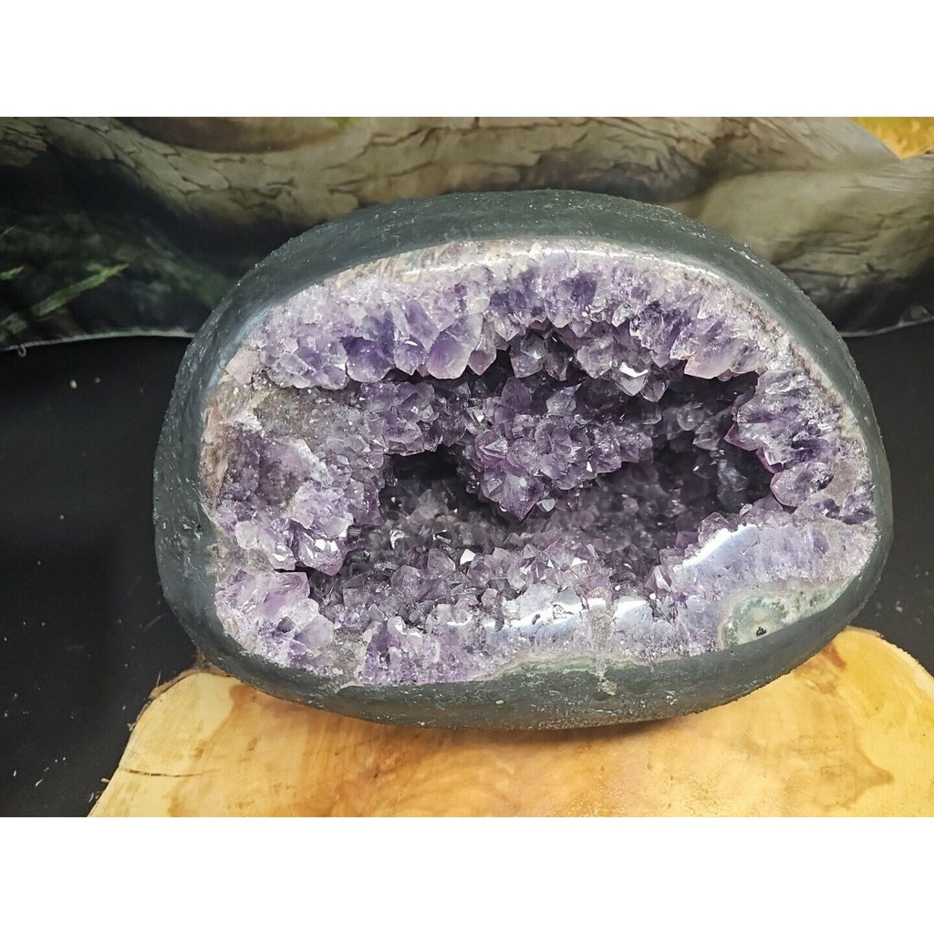 Large Natural Amethyst Geode Quartz Cluster — 21.7 lbs, Calming & Spiritual Healing Crystal | CrystalCloud Company | Geodes & Clusters | Wiccan Center