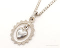 Vintage Modernist Heart 835S Silver Necklace | Jewelry > Necklaces > Pendants | Wiccan Center