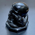 Large Skull and Snake Obsidian Carving Select Wholesale | Art & Collectibles > Sculpture > Art Objects | Wiccan Center