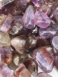 Amethyst w/ Cacoxenite Chips 1oz | Chips | Wiccan Center