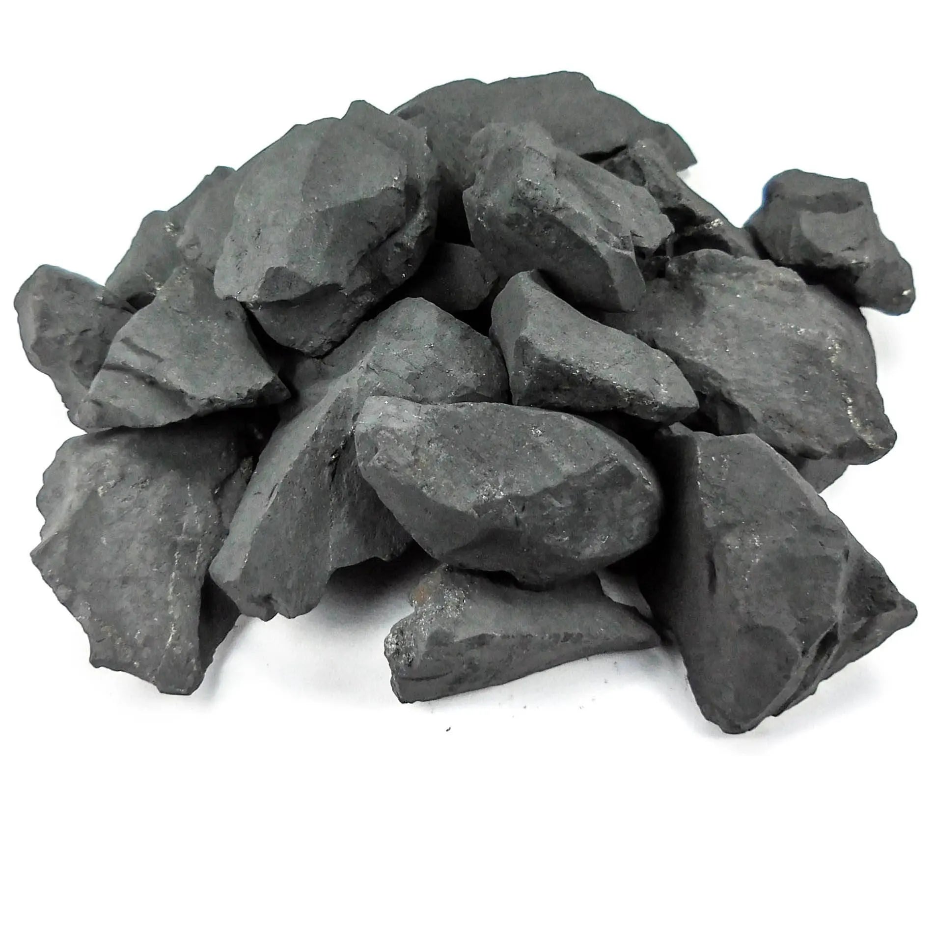 Black Shungite Type-2 Rough Raw Stones (By The Piece or Pound) Wholesale | Home & Living > Home Decor > Home Accents > Rocks & Geodes | Wiccan Center