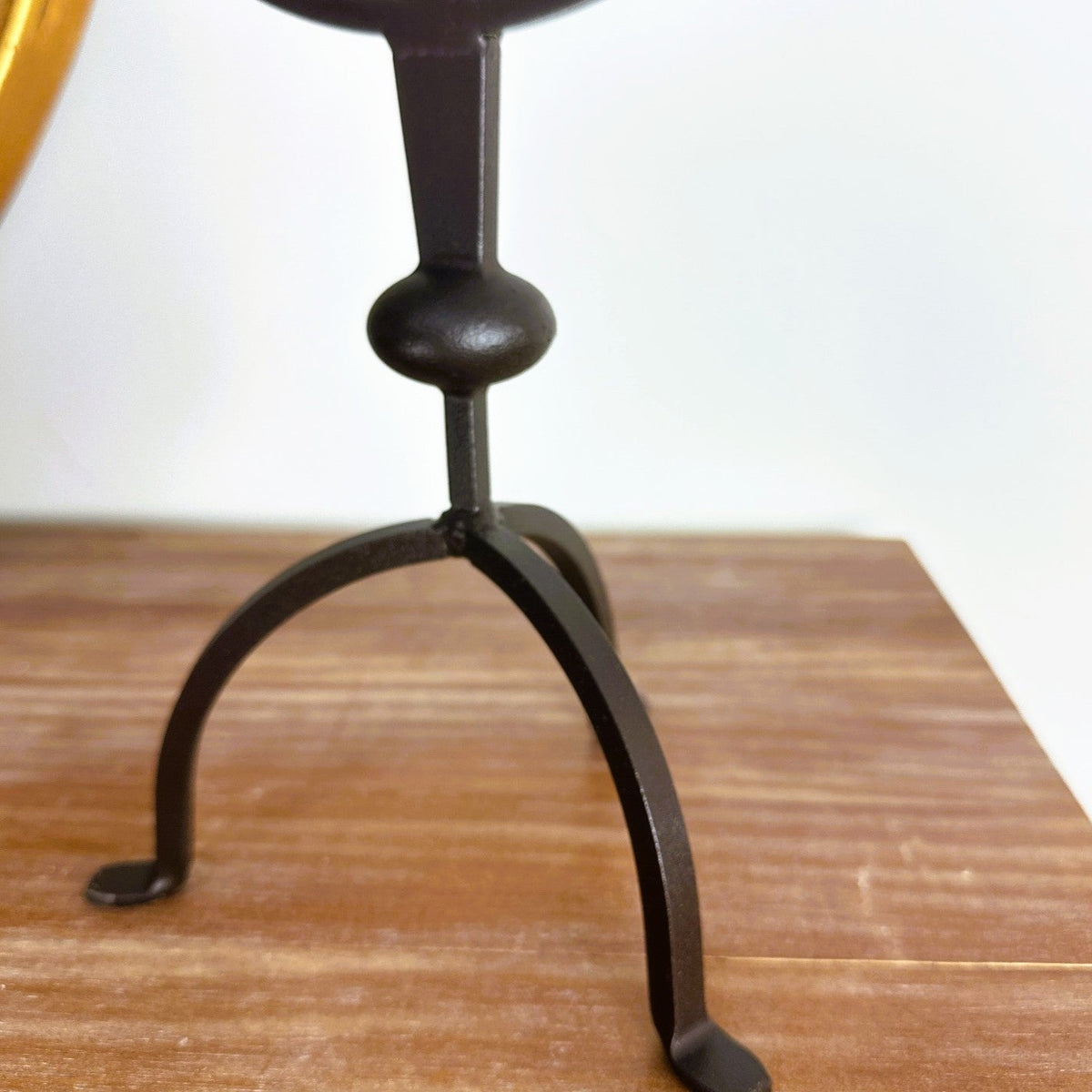 Iron Metal Rusted Candelabra | | Wiccan Center
