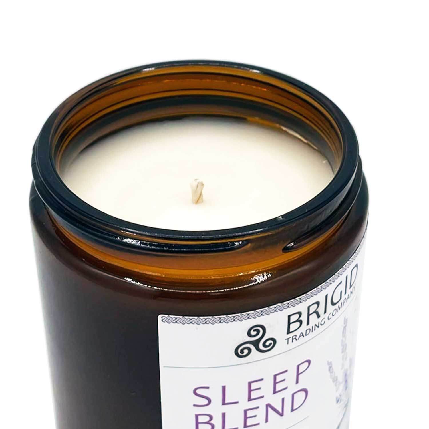 Sleep Blend Soy Wax Candle - Lavender, Chamomile, and Vanilla | Aromatherapy Candle | Wiccan Center