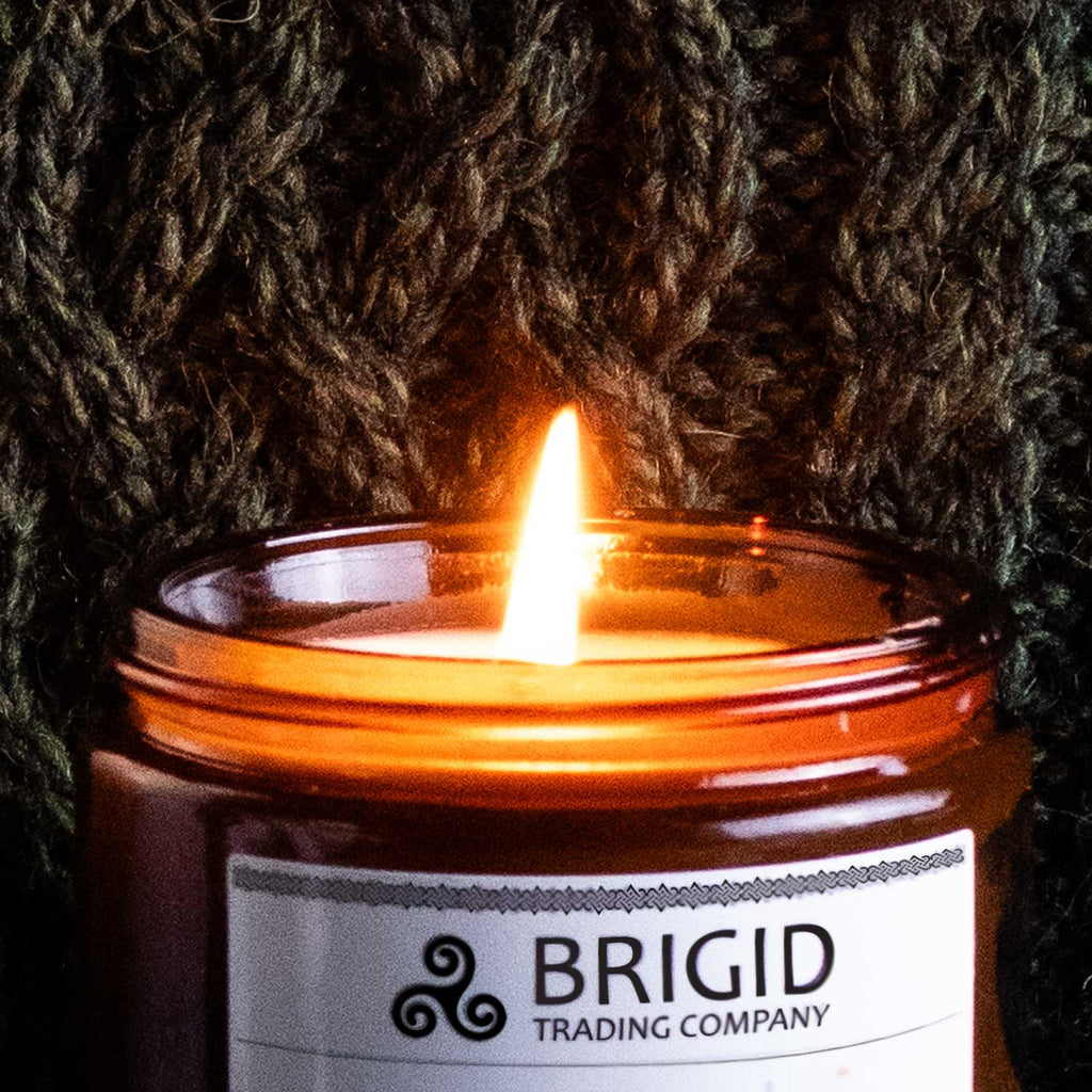 Ostara Soy Wax Candle - Heather, Rosemary, and Black Pepper | Premium Scented Candle | Wiccan Center