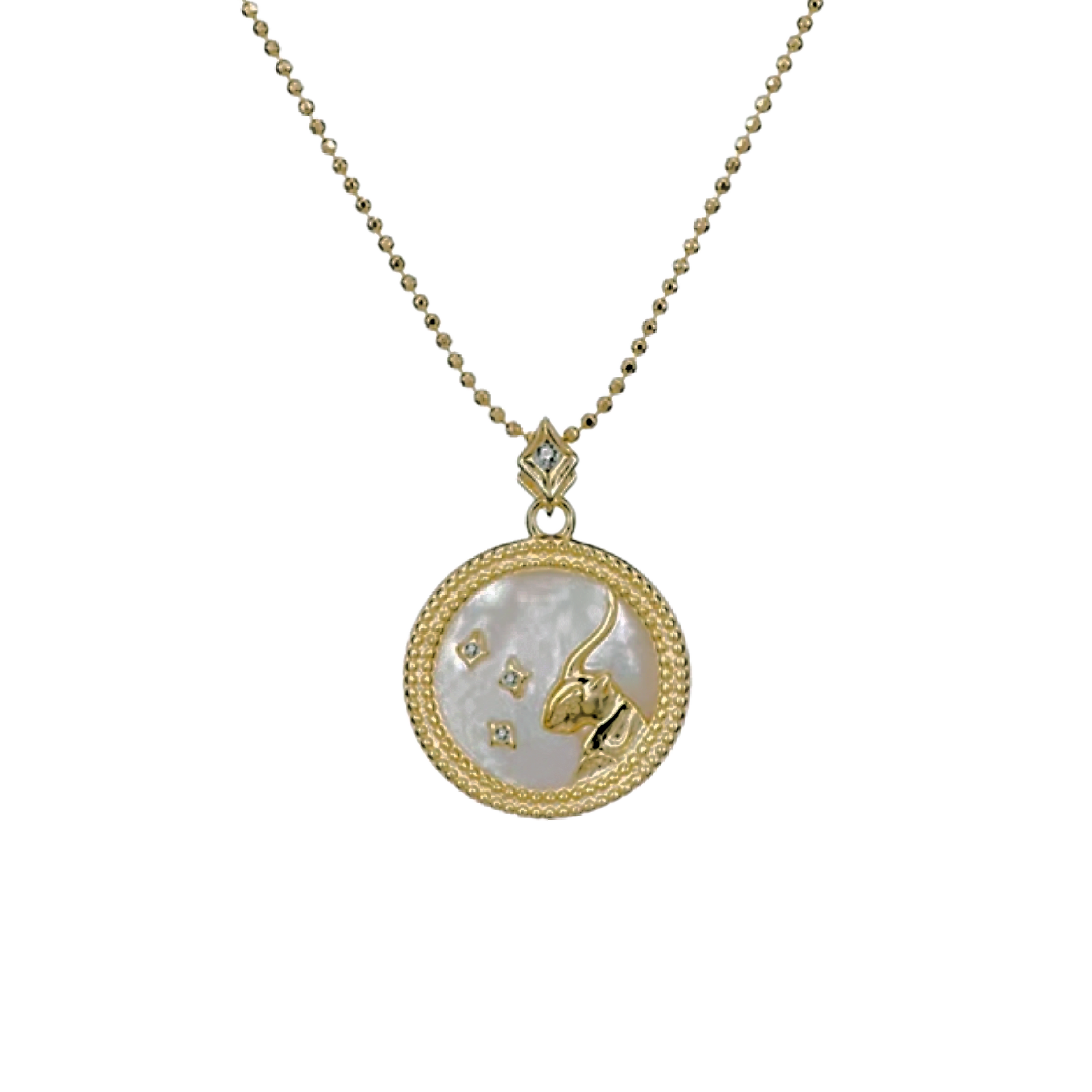 Pearl Zodiac Necklace