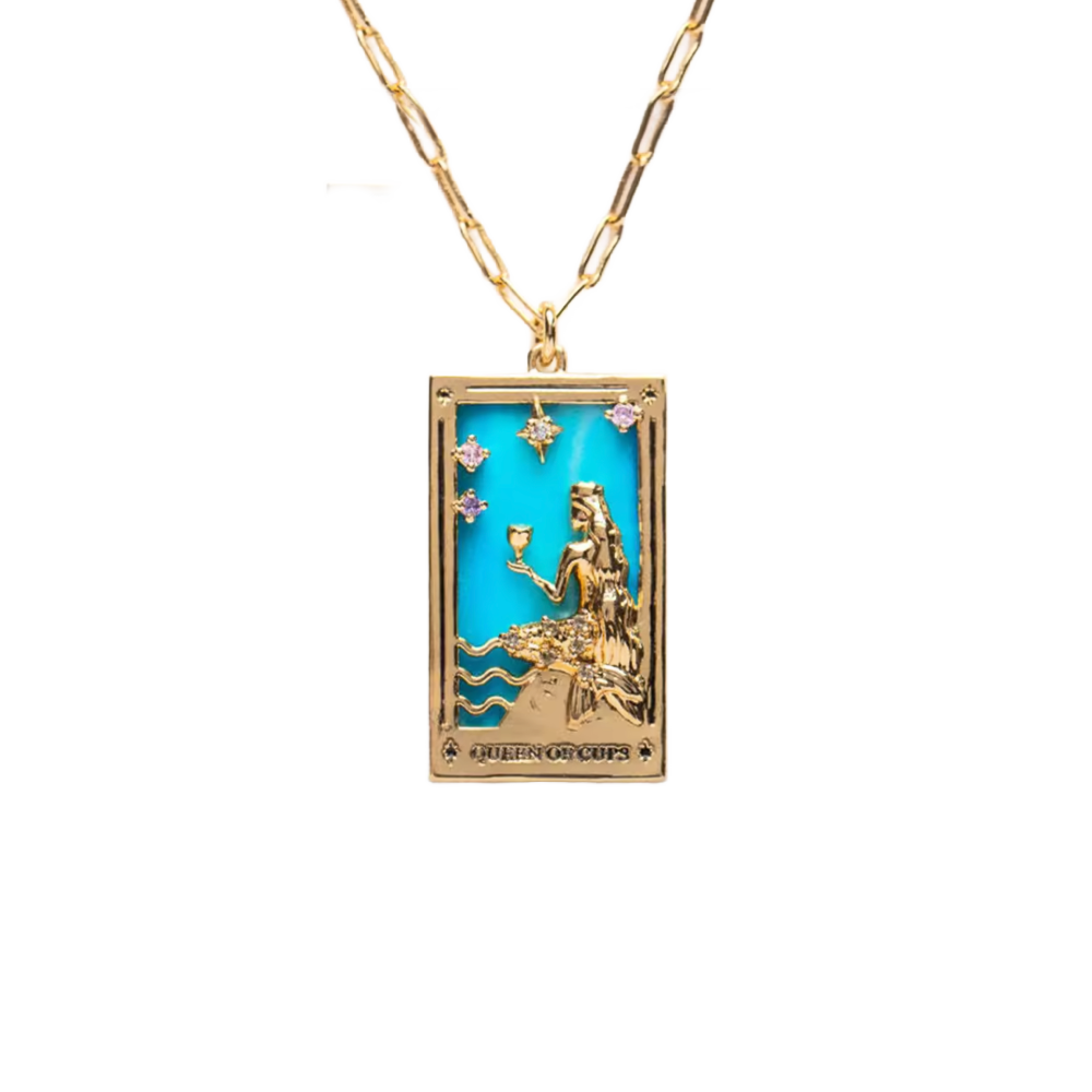 The Empress Tarot Card Necklace