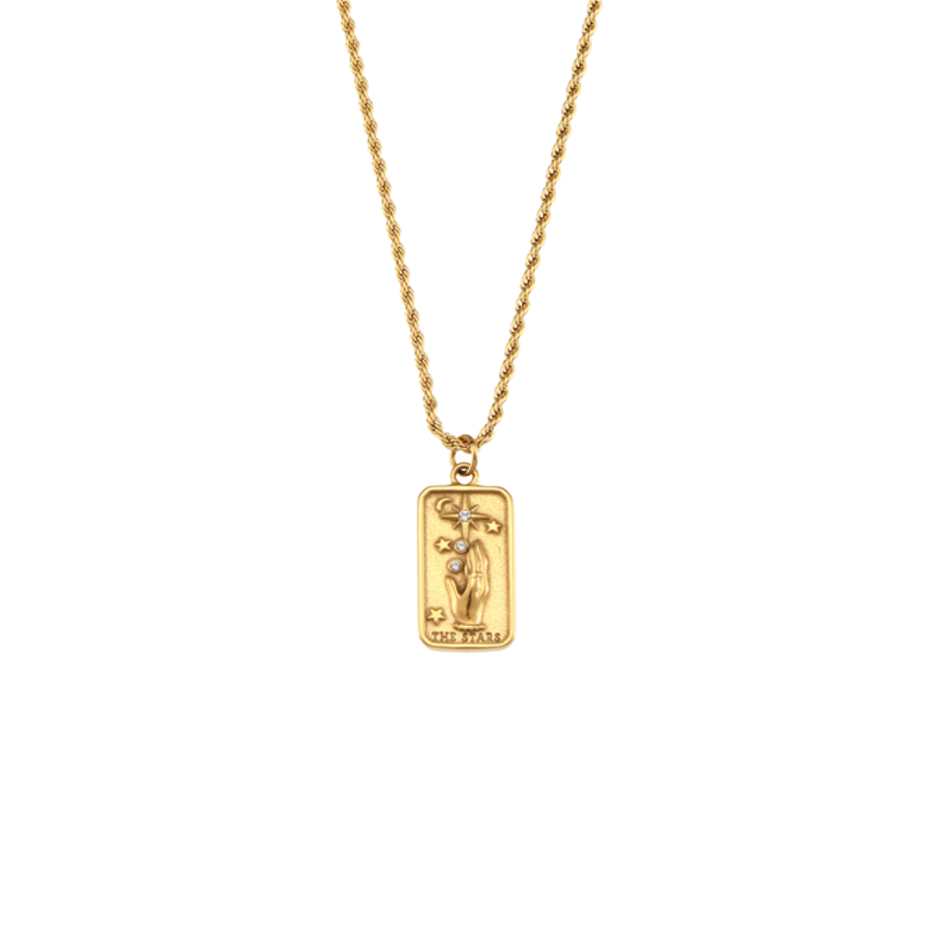 The Star Cartouche Necklace