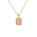 The Pink Pearl Zodiac Necklace