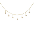 Stellar Drop Choker Necklace