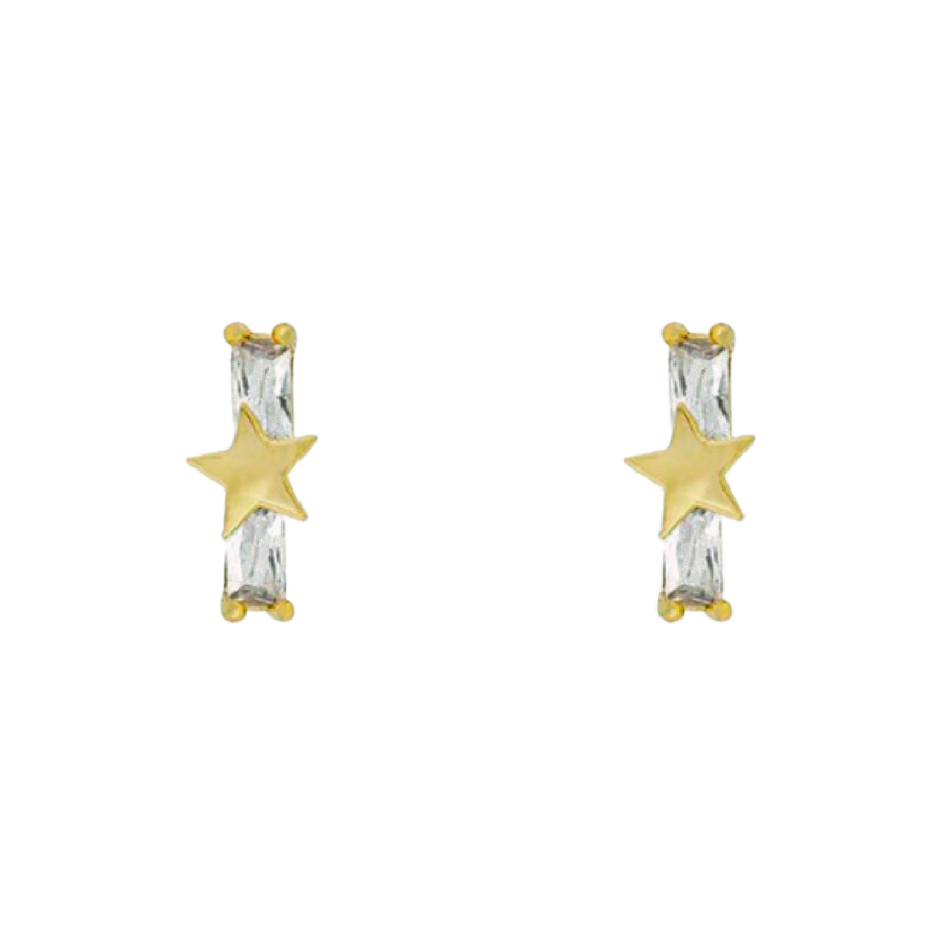 Star Bar Earrings