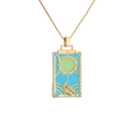 The Star Tarot Card Necklace