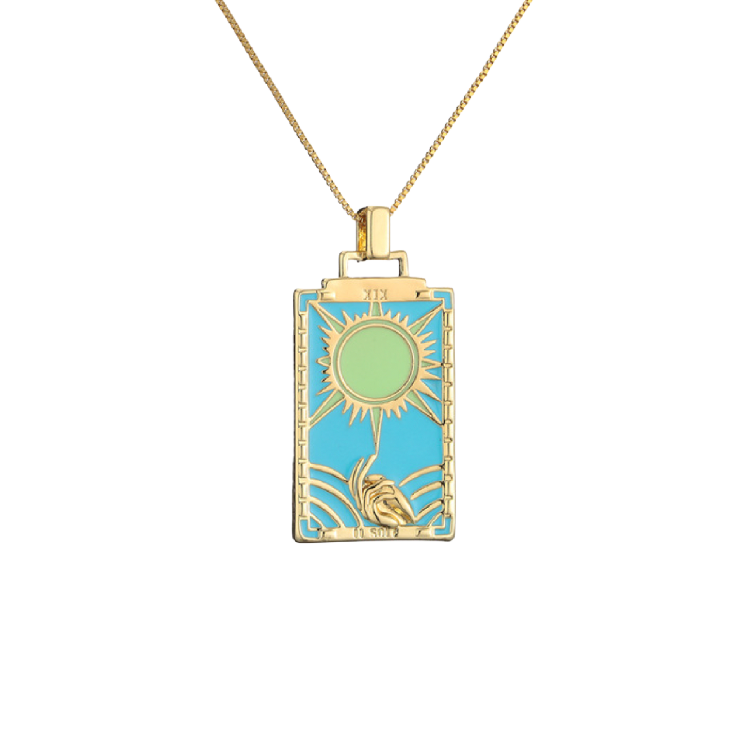 The Star Tarot Card Necklace