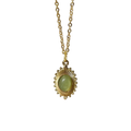 Oval Pendant Necklace