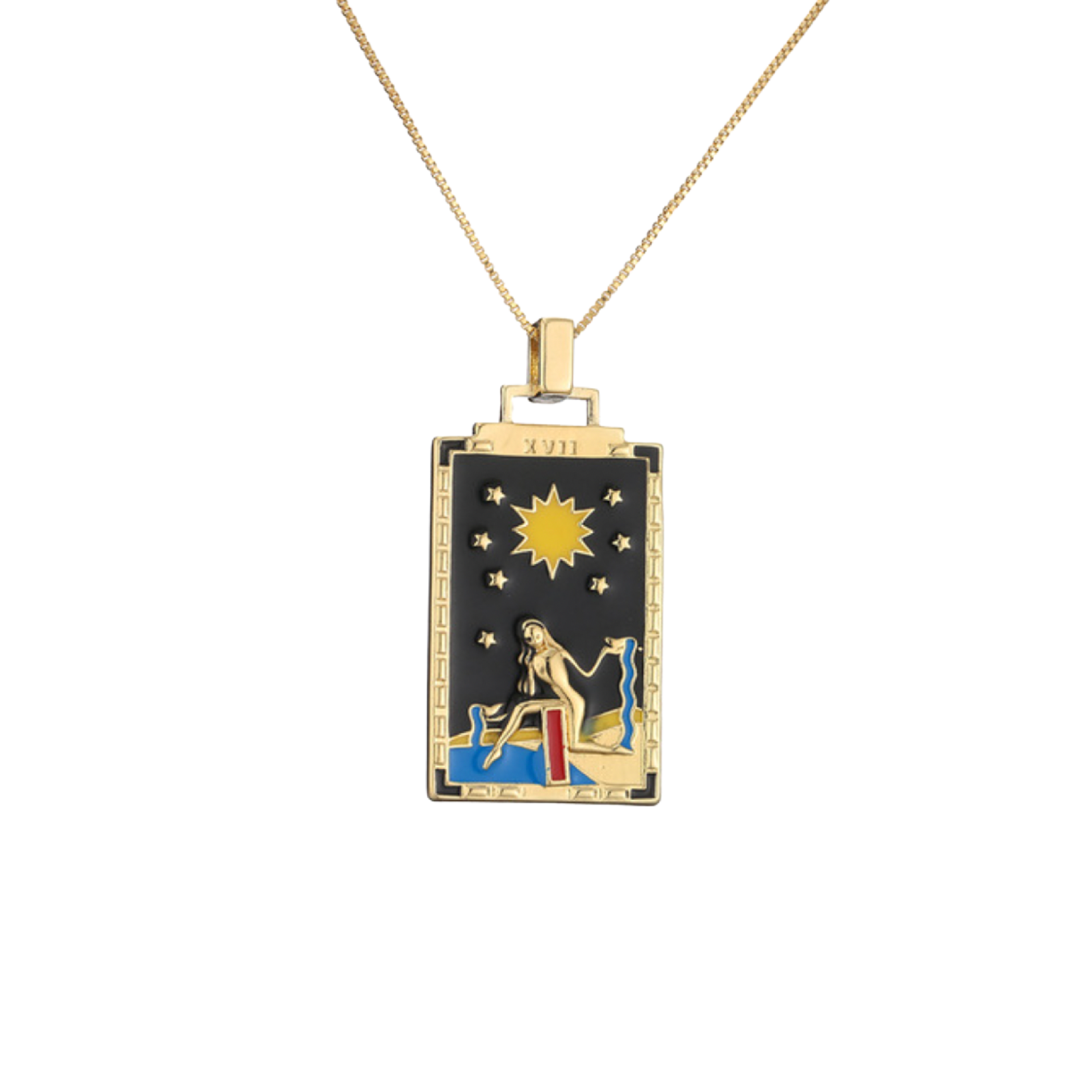 The Goddess Tarot Card Necklace