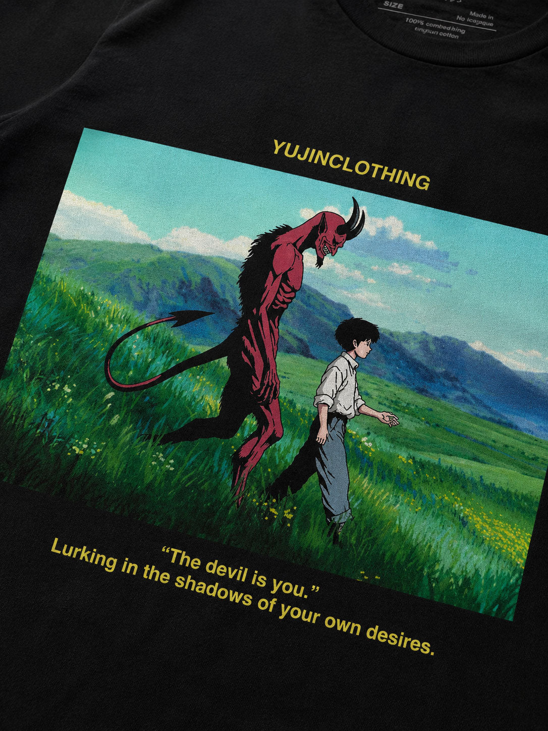 Devil And Boy T-Shirt | T-Shirt | Wiccan Center