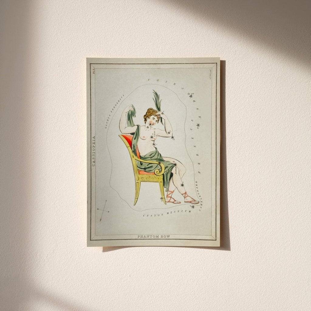 “Cassiopeia Constellation” Goddess Art Print | Home Decor | Wiccan Center