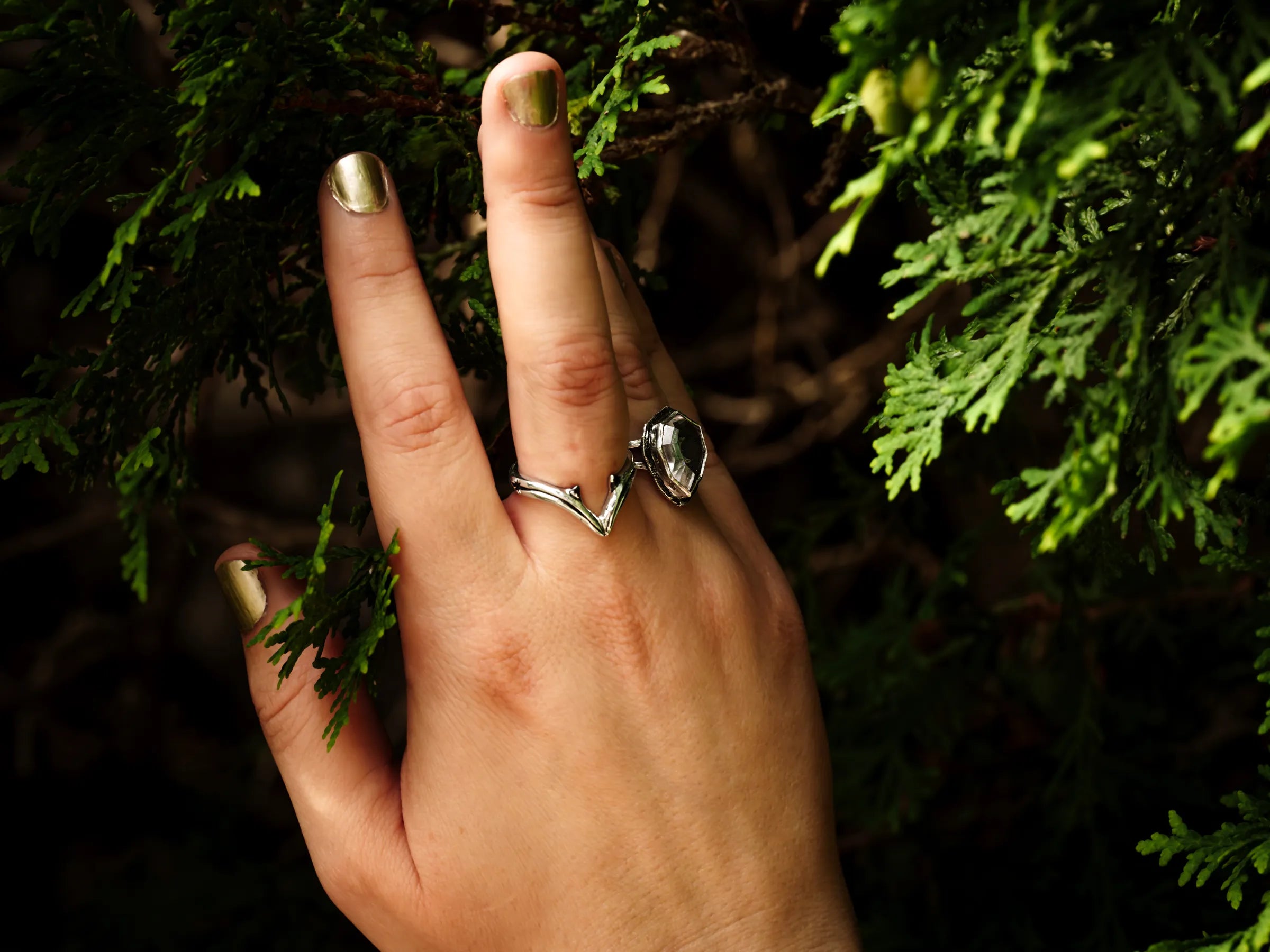 Celestial Arches Ring-Continuum Silver or Gold