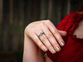 Realtas Vault Ring in Argentium Silver