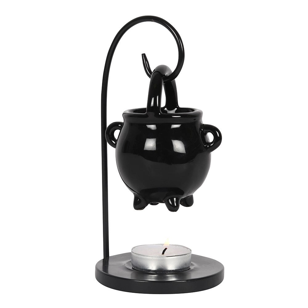 Hanging Cauldron Halloween Oil Burner | Wax Melt Warmer | Wiccan Center