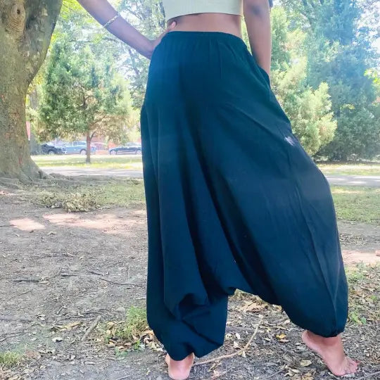 Handmade Cotton Unisex Harem Yoga Pants | Apparel | Wiccan Center