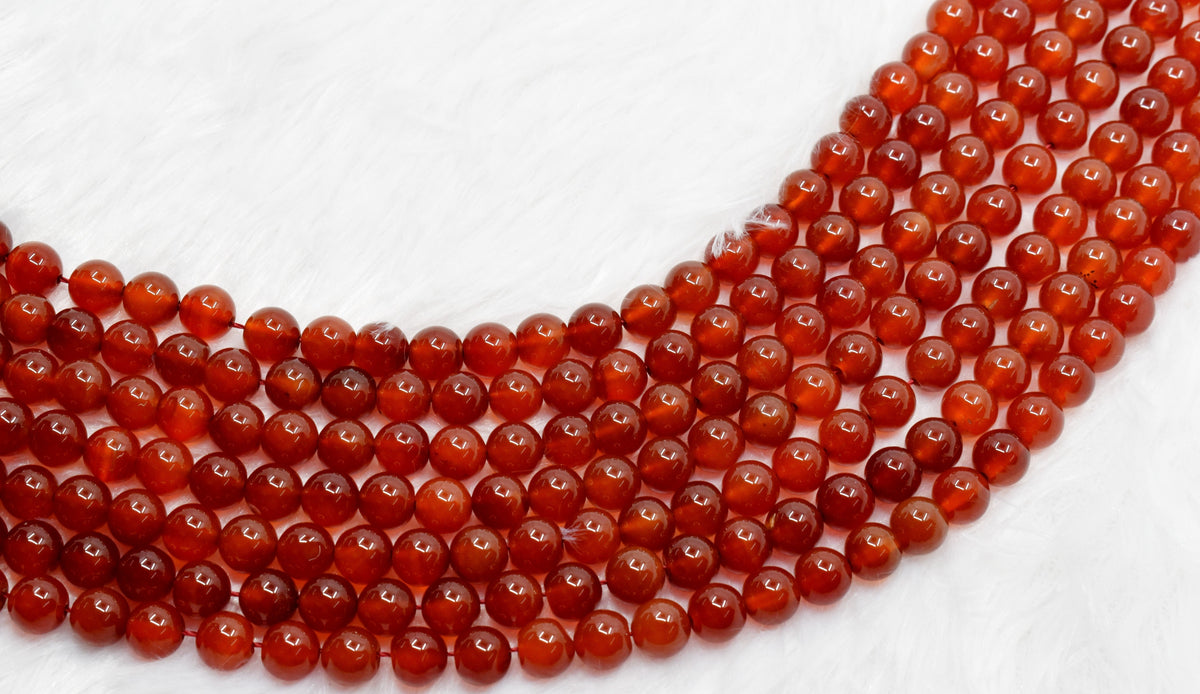 Red Onyx Beads, Natural Round Crystal Beads 4mm to 12mm | | Wiccan Center