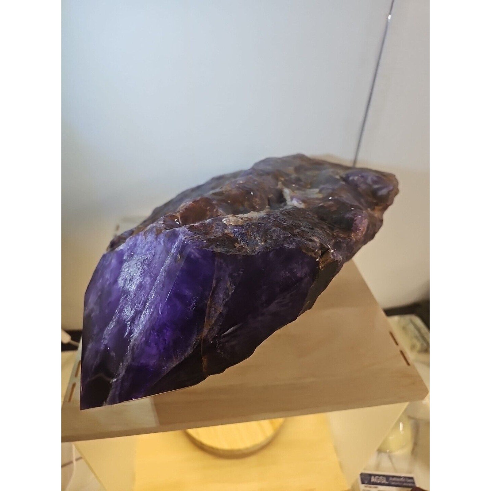 Large Natural Amethyst Geode Cluster — 36.3 lbs, Brazil | CrystalCloud Company | Geodes & Clusters | Wiccan Center