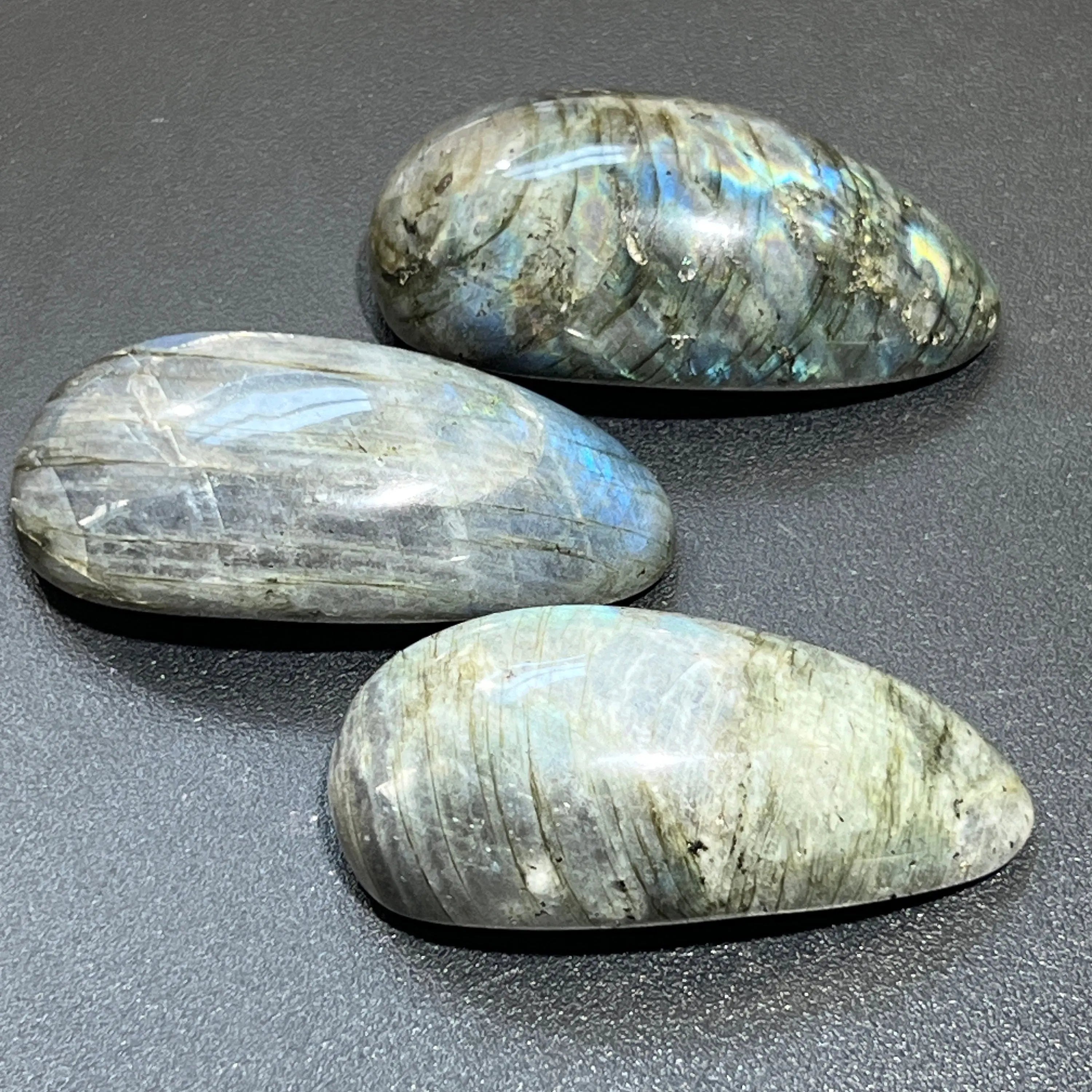 Labradorite Massage Stone Tool Polished Gemstone Carving | Home & Living > Home Decor > Home Accents > Rocks & Geodes | Wiccan Center