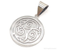 Vintage Retired Silpada Celtic Triskele Knot Sterling Silver Pendant | Jewelry > Necklaces > Pendants | Wiccan Center