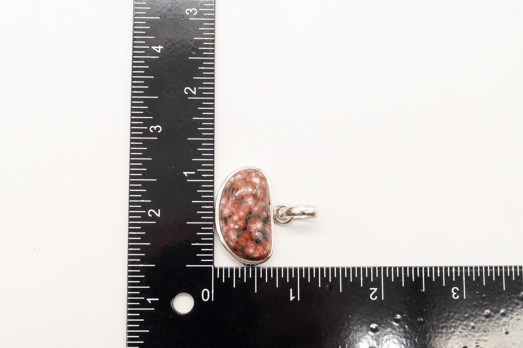 Vintage Designer SJ Large Jasper Sterling Silver Pendant | Jewelry > Necklaces > Pendants | Wiccan Center