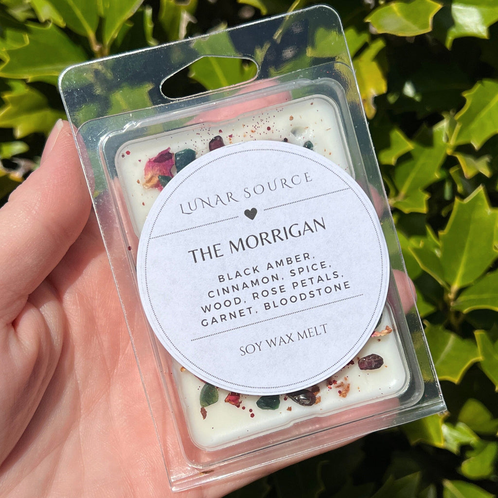 The Morrigan Wax Melts | Phantom Goddess of War Witchcraft Altar Spell Ritual Magic Celtic Deity Gift Intention Devotional Scented Melts | | Wiccan Center