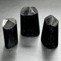 Black Tourmaline Point Tower Carving Gemstone Statue Home Decor Supply | Home & Living > Home Decor > Home Accents > Rocks & Geodes | Wiccan Center