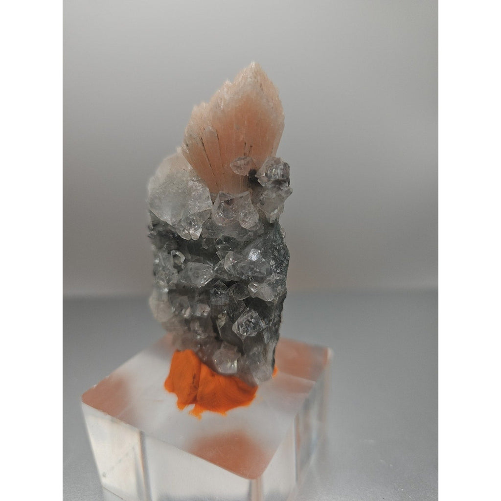Apophyllite Pink Stilbite 51grams | Mineral Specimens | Wiccan Center
