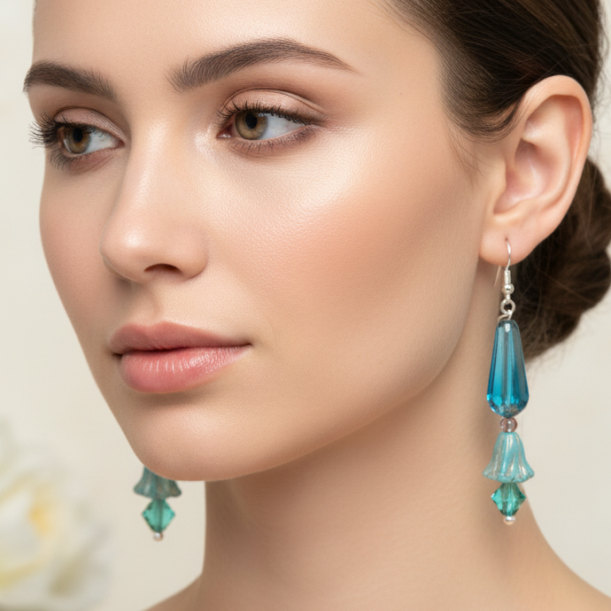 Celtic Bluebells Earrings | Dangle Earrings | Wiccan Center